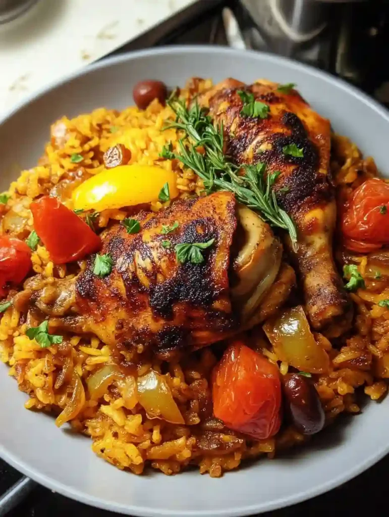 Caribbean Chicken and Rice