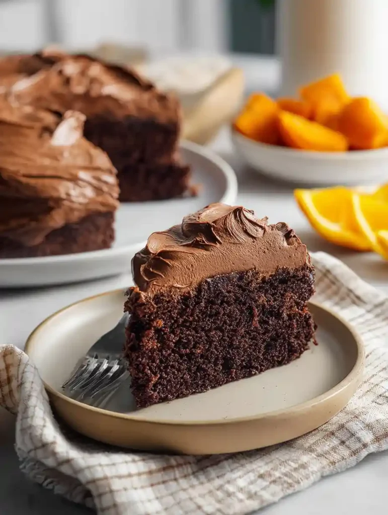 Easy Vegan Sweet Potato Chocolate Cake