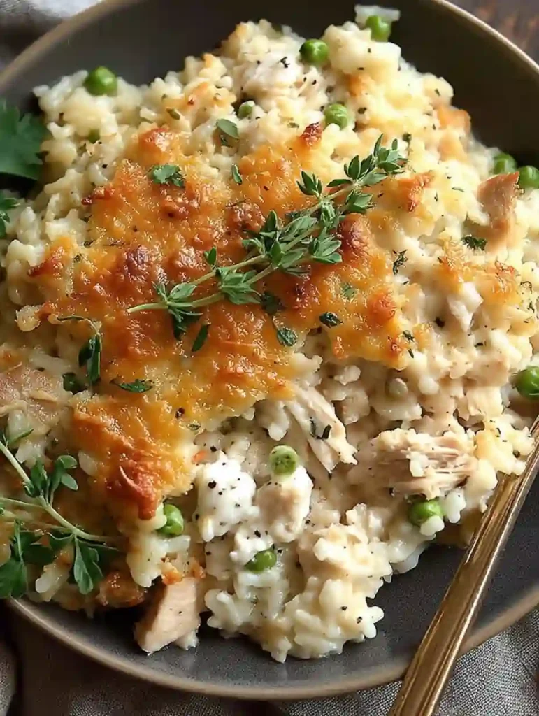 Mamaw's Chicken & Rice Casserole