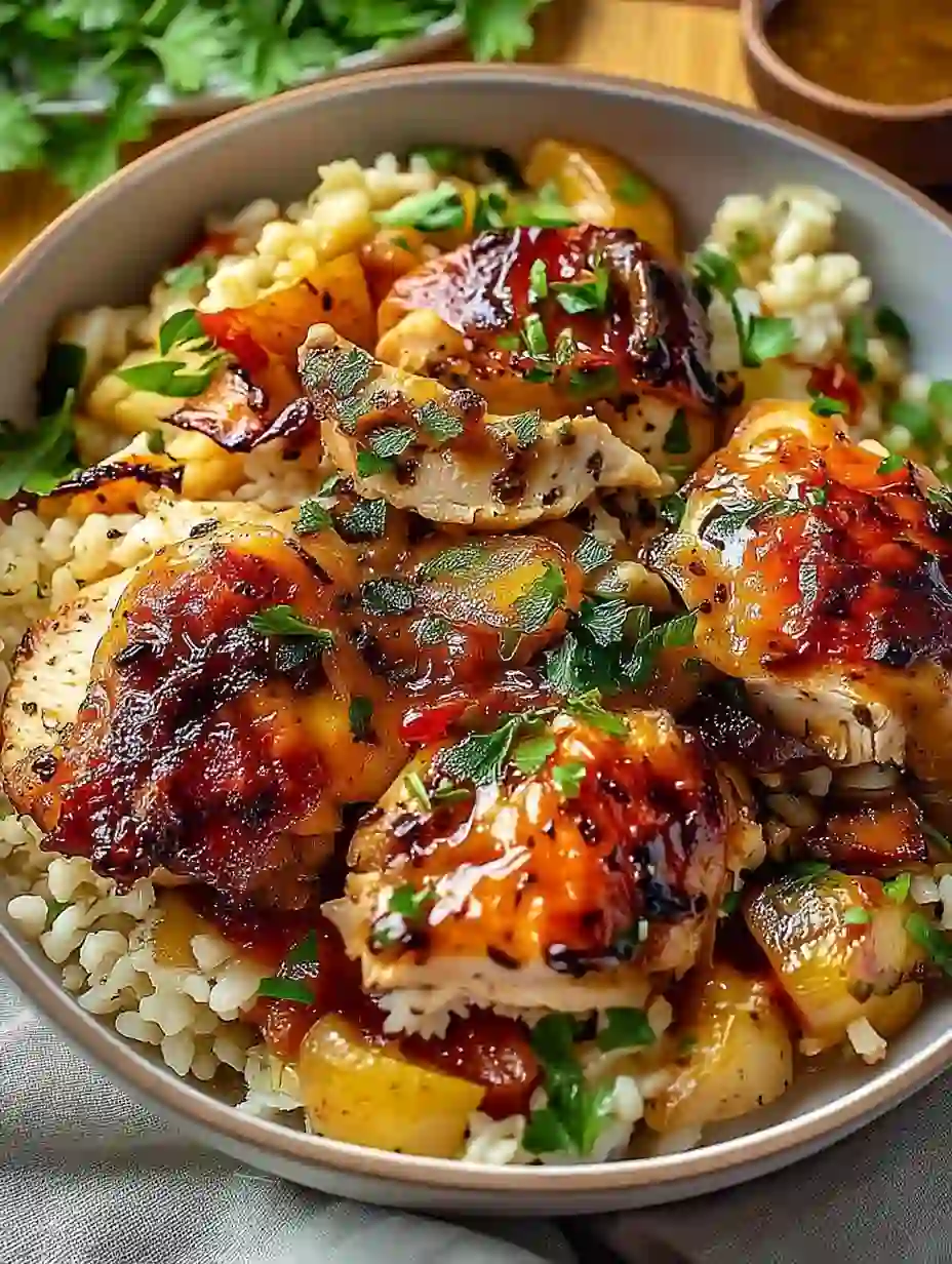 No-Peek Chicken Casserole