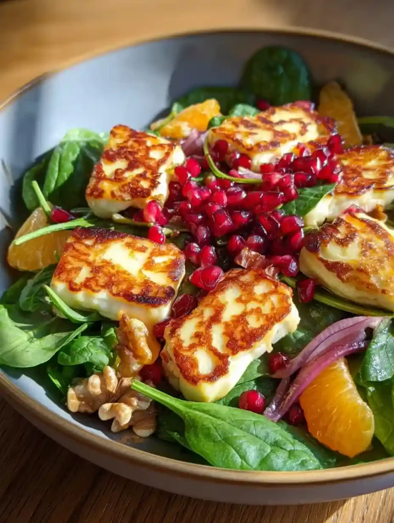 Pomegranate Spinach Salad