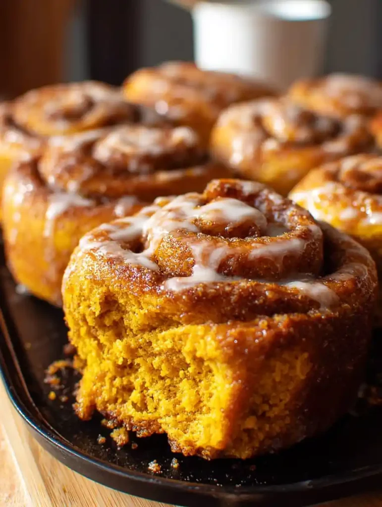 Pumpkin Cinnamon Rolls