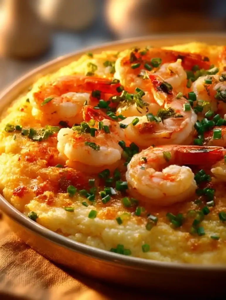 Shrimp and Grits Casserole