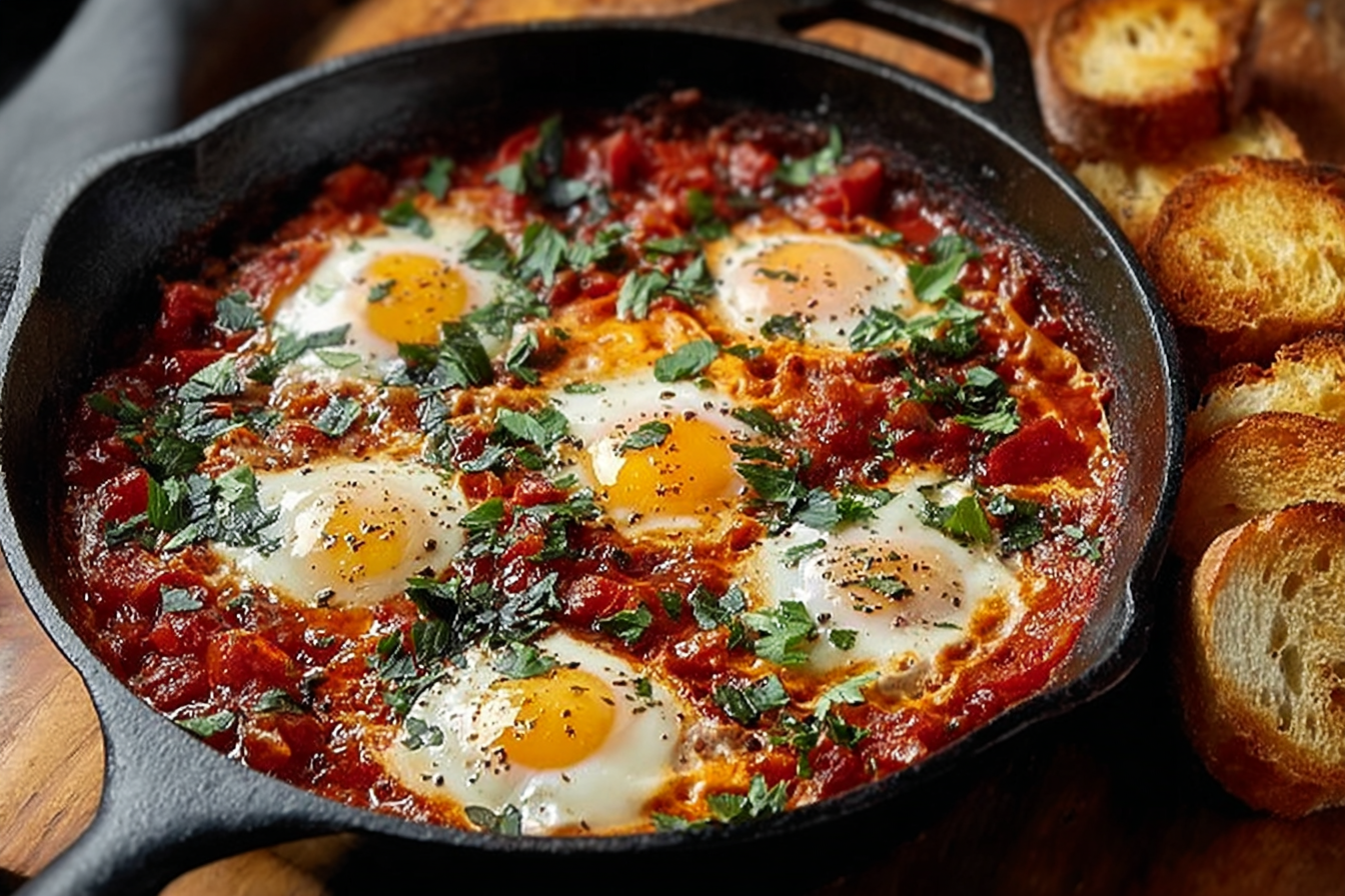 Flavorful Hearty Shakshuka: Easy & Versatile Meal for Any Time