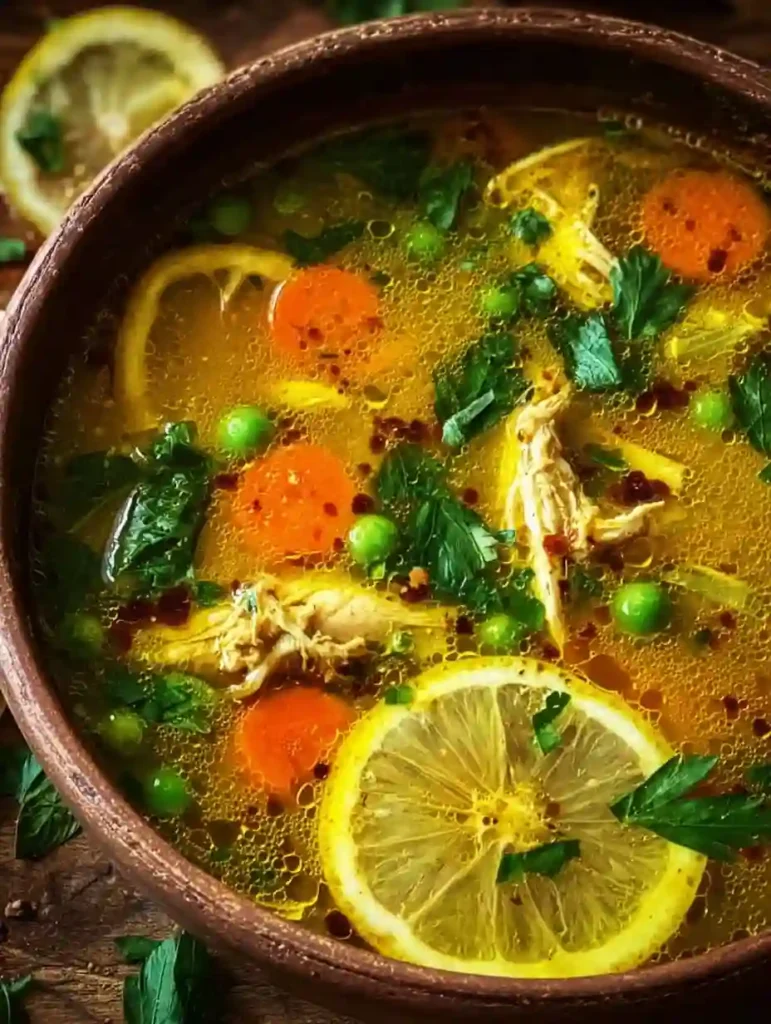 Anti-Inflammatory Turmeric Chicken Soup