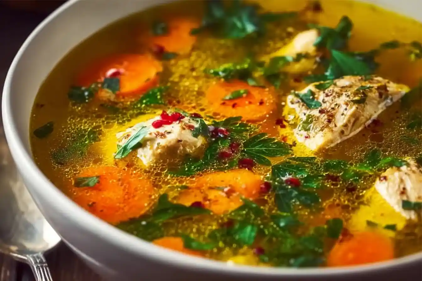 Warm Your Soul with Anti-Inflammatory Turmeric Chicken Soup
