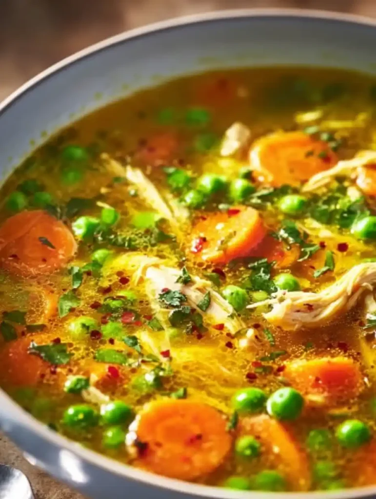 Anti-Inflammatory Turmeric Chicken Soup