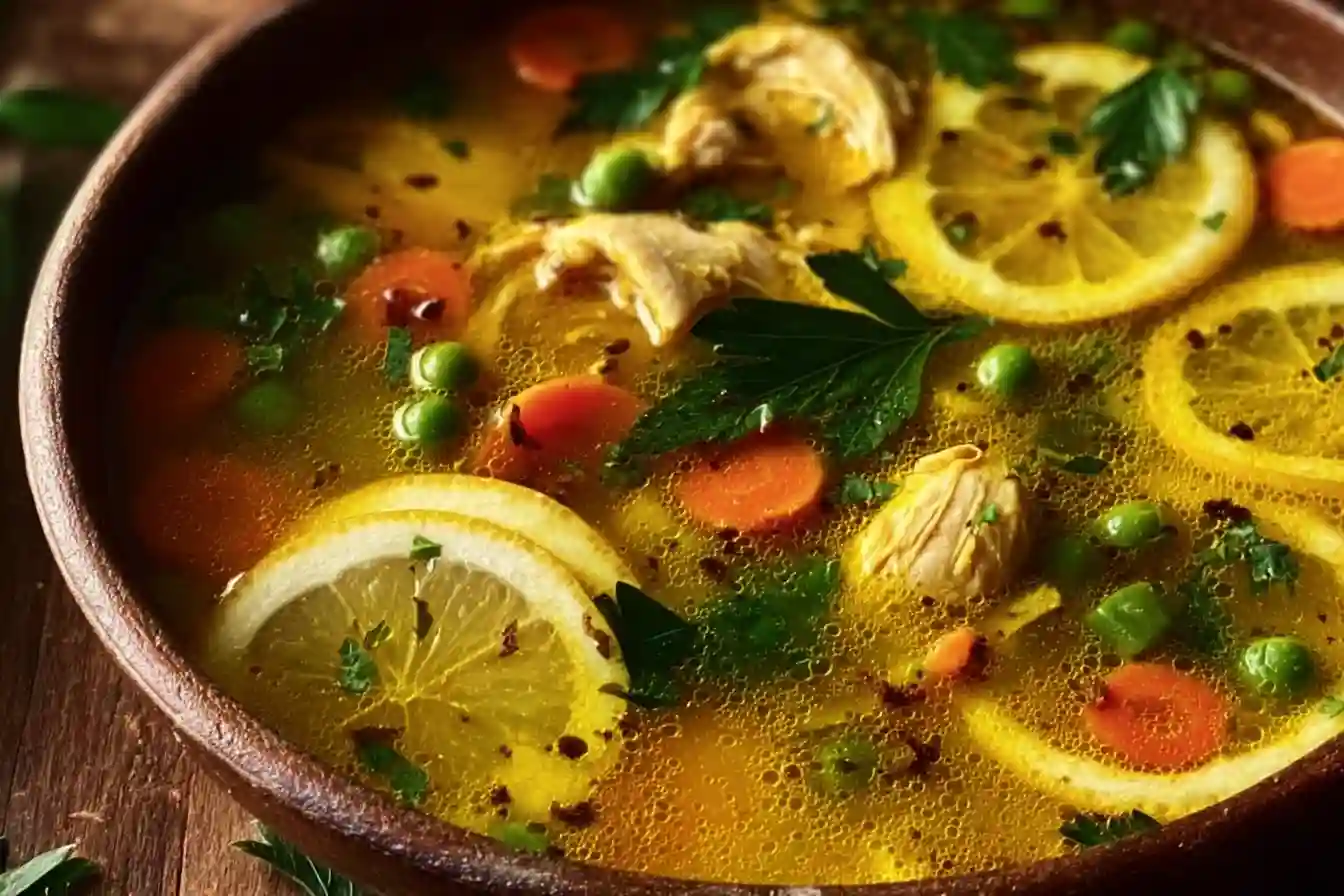 Soothing Anti-Inflammatory Turmeric Chicken Soup Recipe for Ultimate Healing