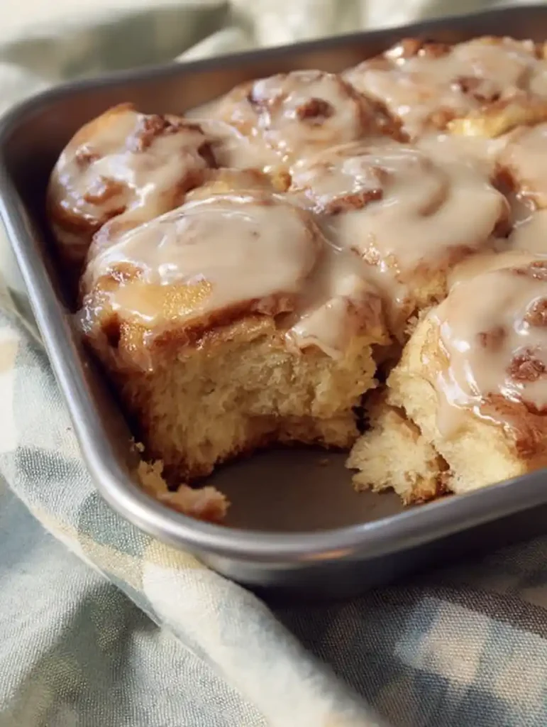 Apple Crisp Sourdough Cinnamon Rolls