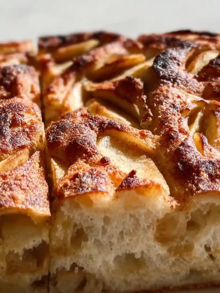 Caramel Apple Sourdough Focaccia