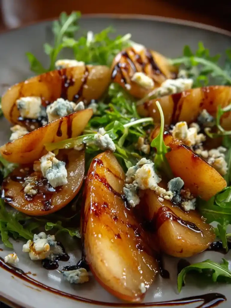 Caramelized Pear and Blue Cheese Salad Recipe