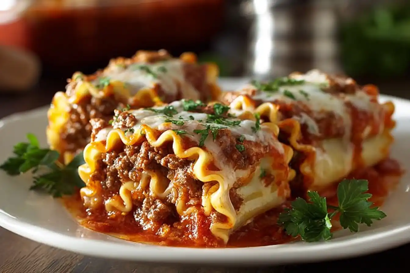 Cheesy Lasagna Roll Ups: Easy Classic Lasagna Recipe with Ricotta