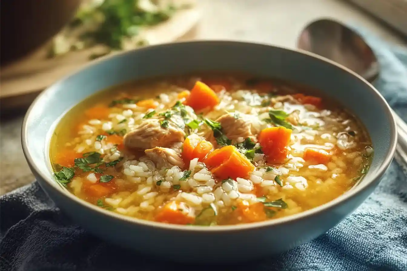 Warm Up with This Delicious Chicken and Rice Soup Recipe for Cozy Nights