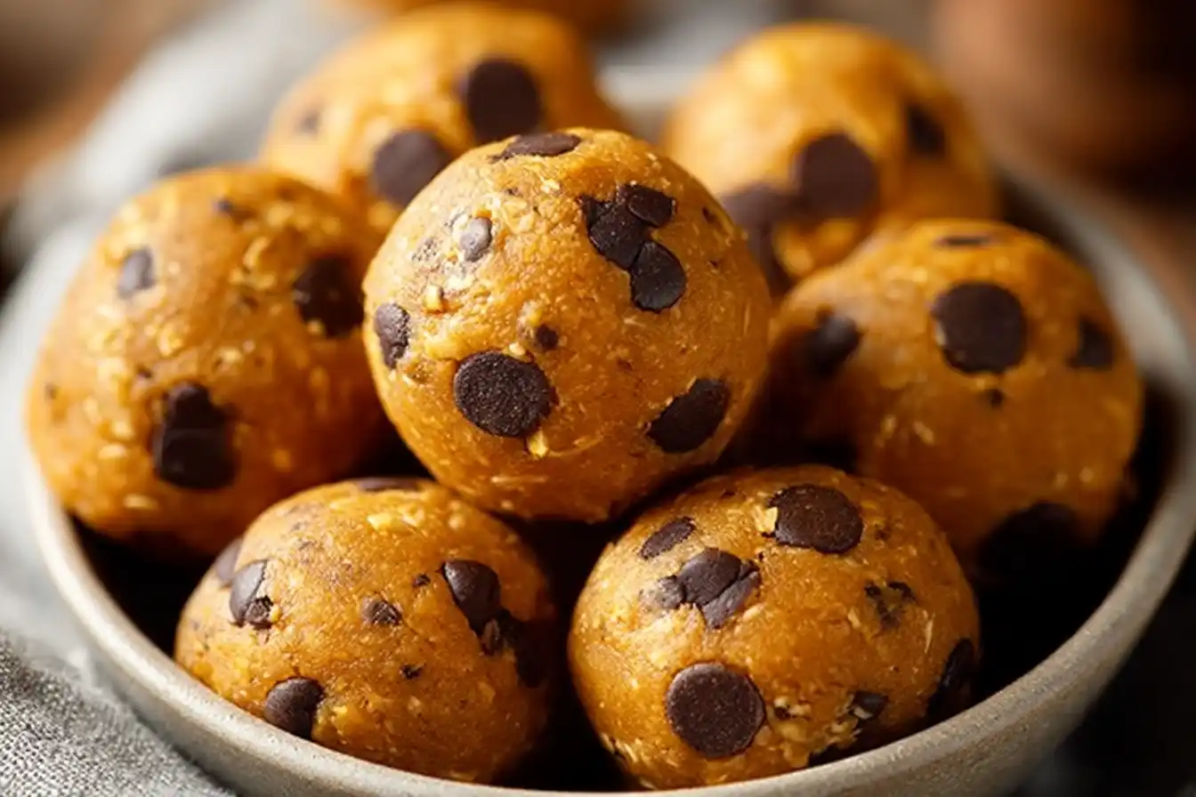 Satisfy Your Sweet Tooth with Chocolate Chip Pumpkin Protein Balls