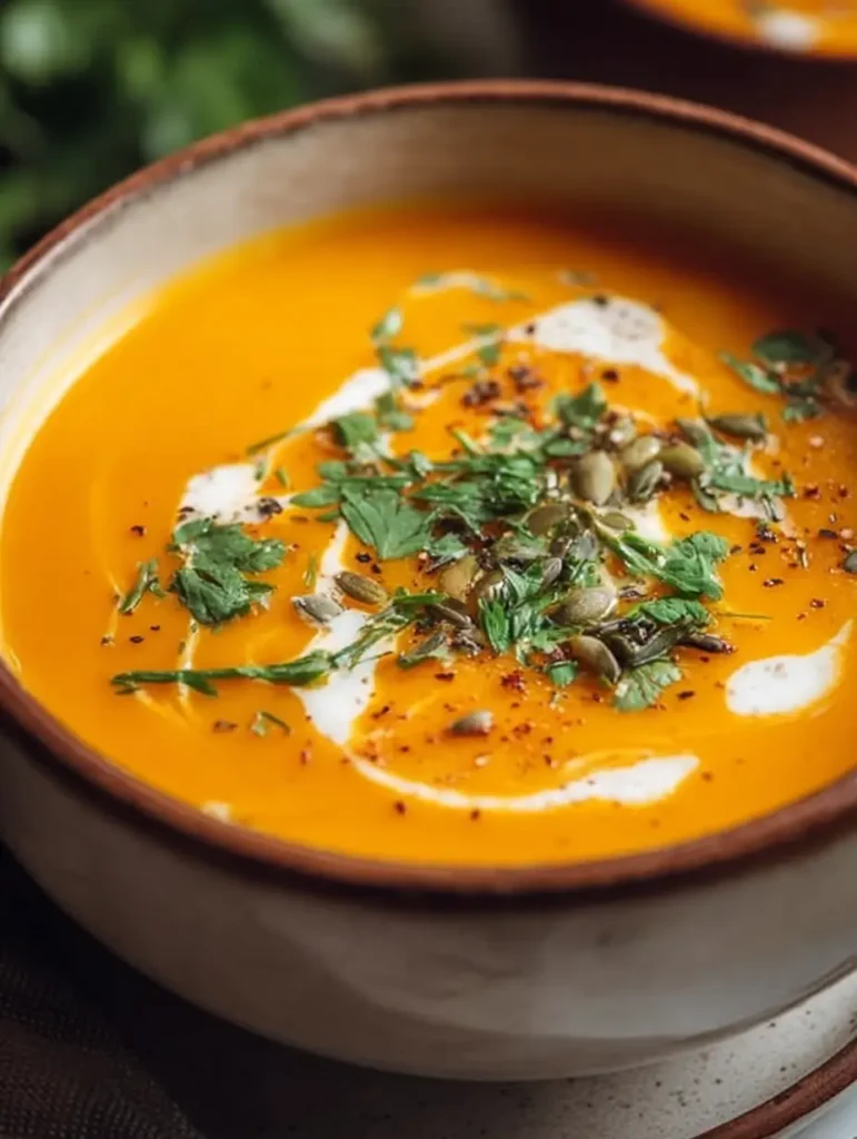 Cozy Carrot Ginger Soup