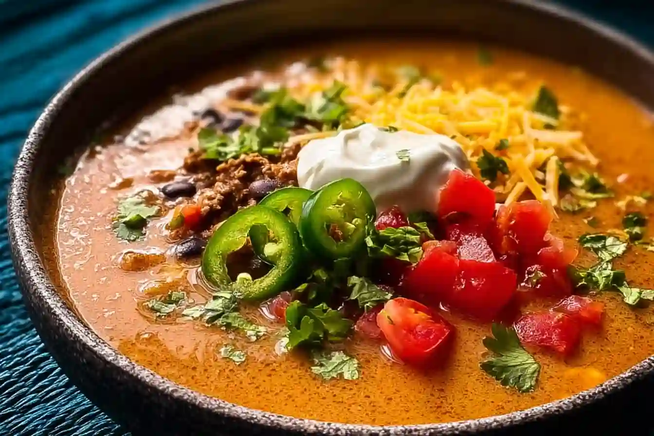 Deliciously Creamy Taco Soup Recipe for a Cozy Night In