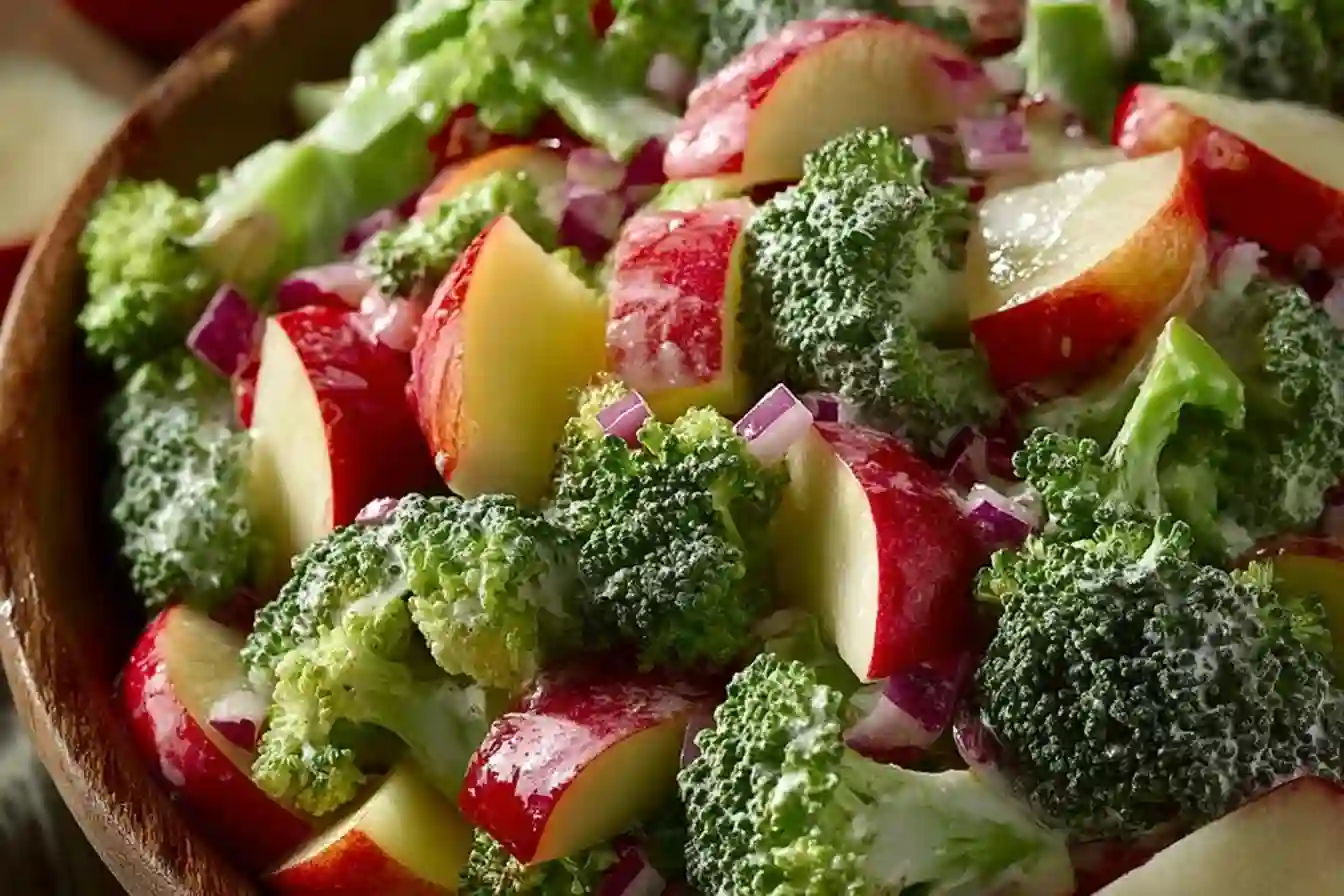 Crunchy Apple Broccoli Salad: A Refreshing Side for Any Meal