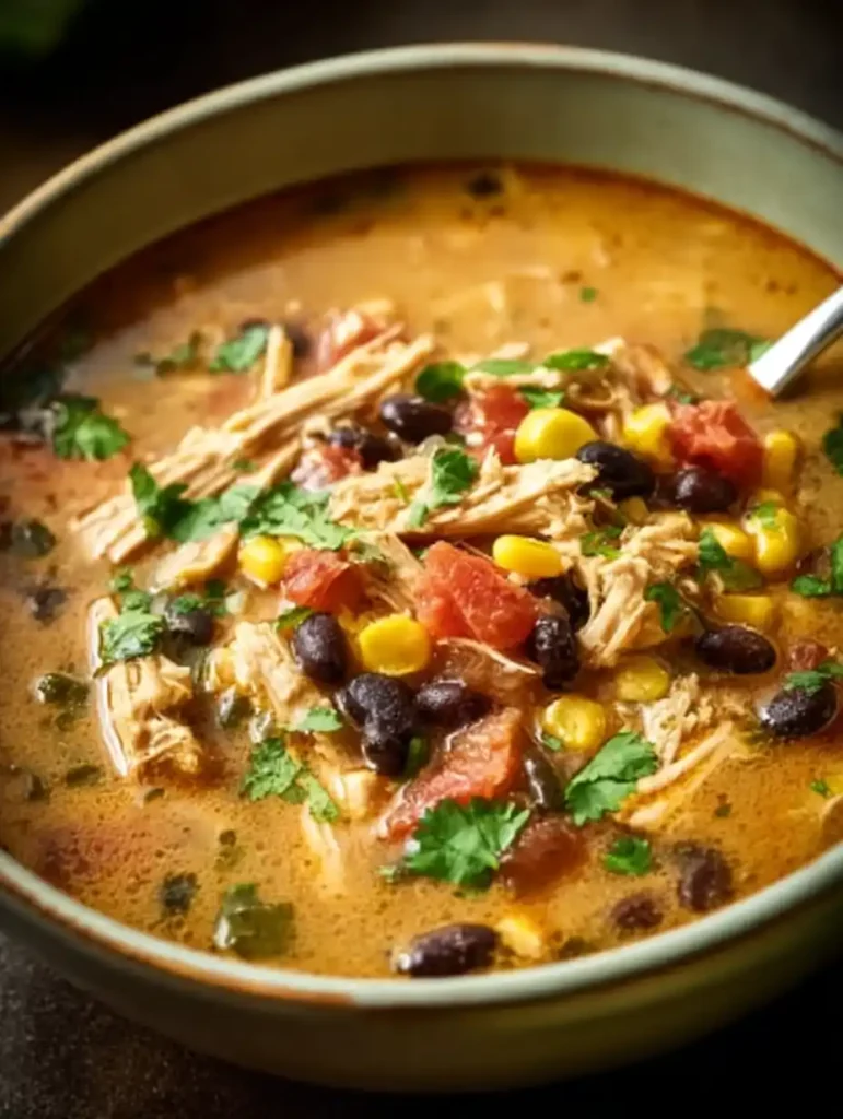 Easy Chicken Taco Soup