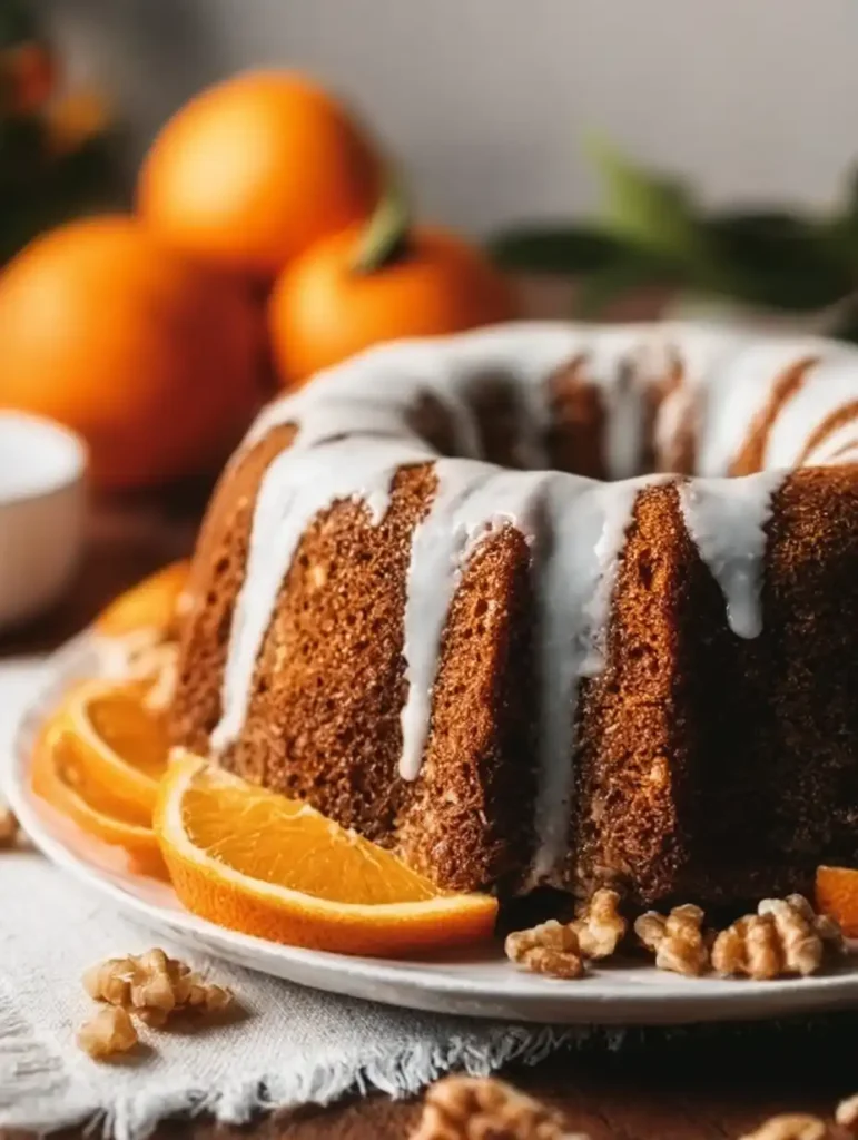 Indulge in Date, Walnut, and Orange Cake Perfect for Cozy Days