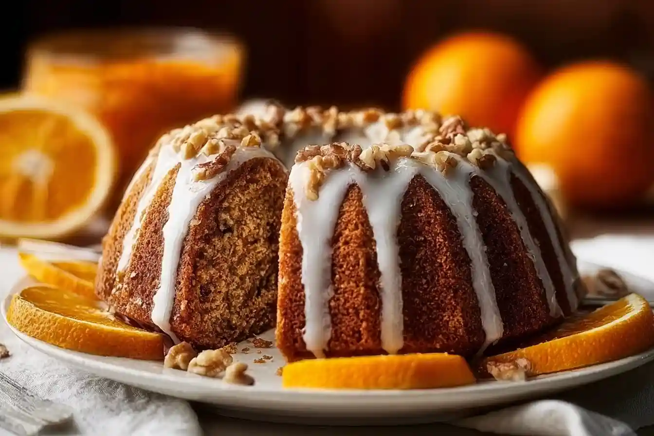 Indulge in Date, Walnut, and Orange Cake Perfect for Cozy Days
