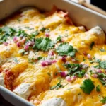 Irresistible Ranch Chicken Enchiladas
