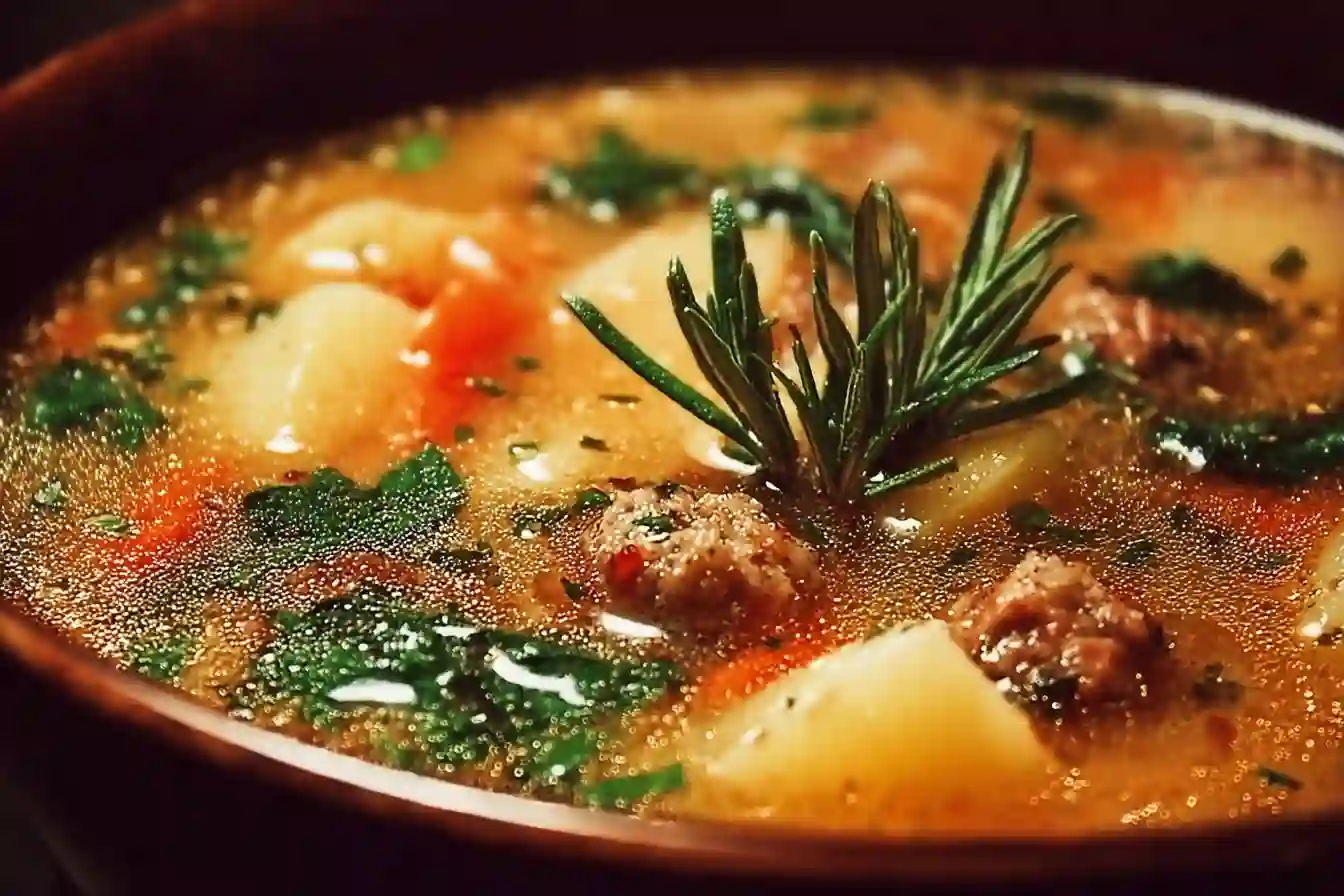 Italian Sausage and Potato Soup Creamy Comfort in One Pot