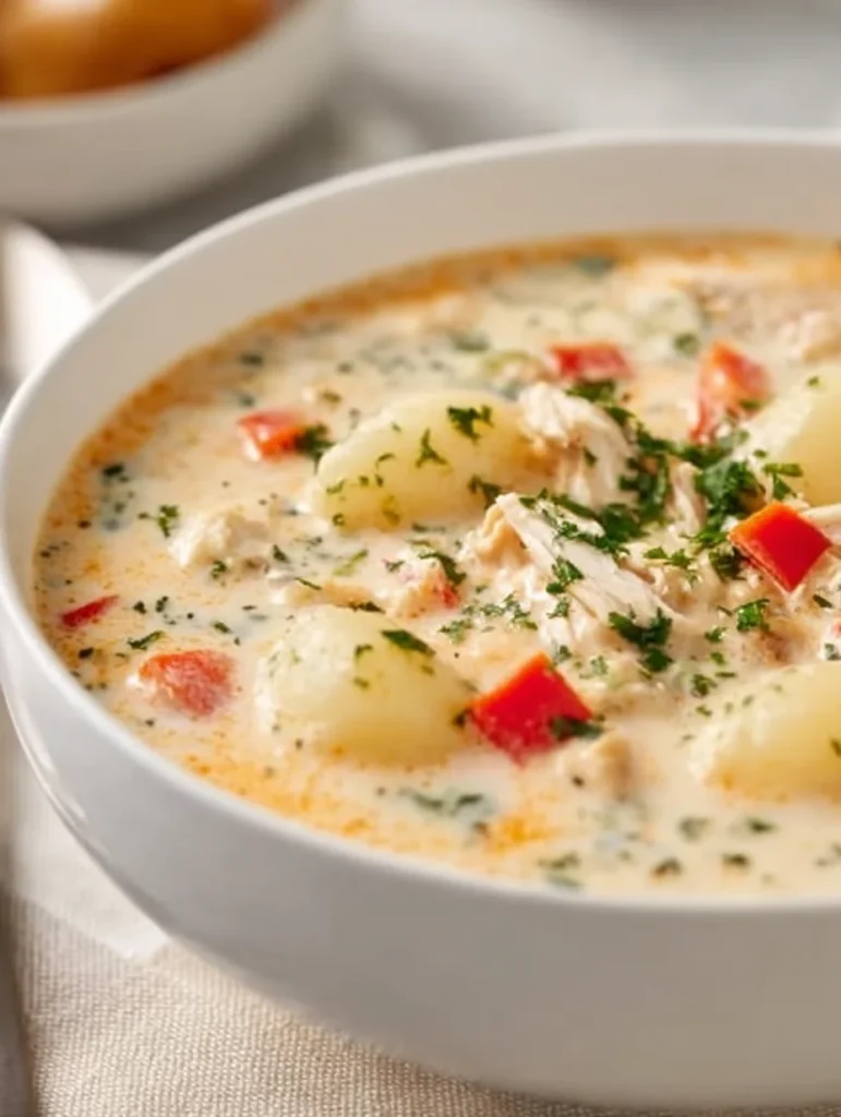 Olive Garden Chicken Gnocchi Soup