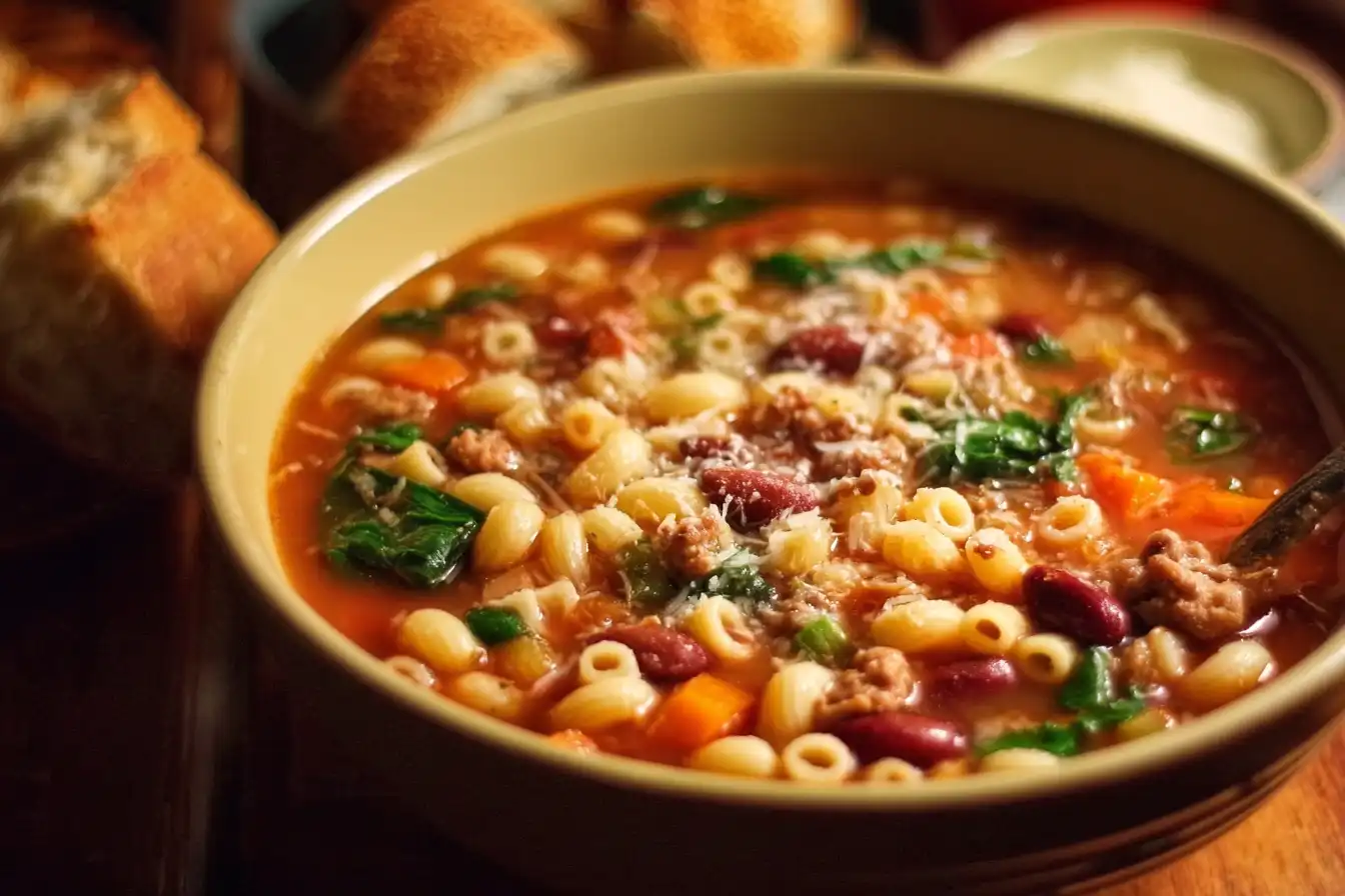 Warm Up with Delicious Pasta e Fagioli Soup A Family Favorite