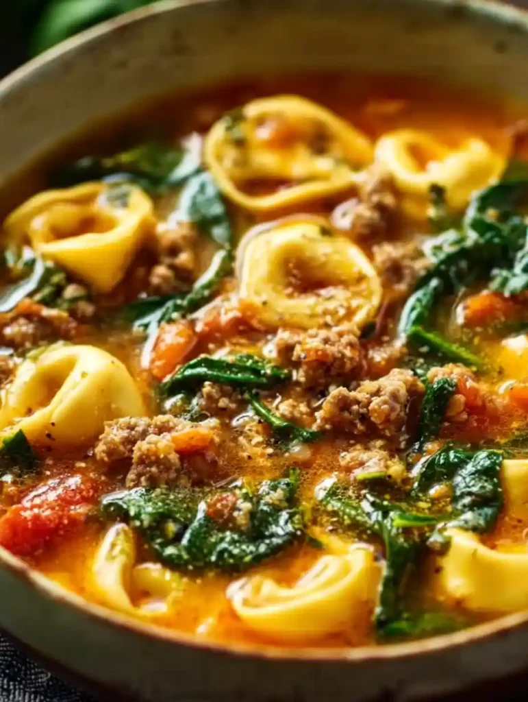 Sausage Tortellini Soup