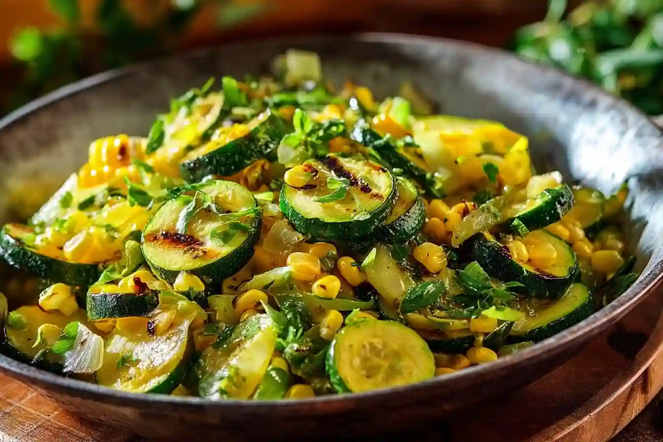 Delicious Summer Squash and Corn Skillet A Taste of Summer