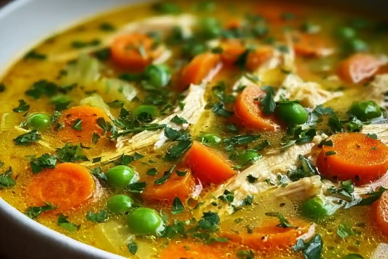 Nourishing Anti-Inflammatory Creamy Chicken Soup for Wellness