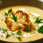 Cauliflower Soup with Coconut Milk