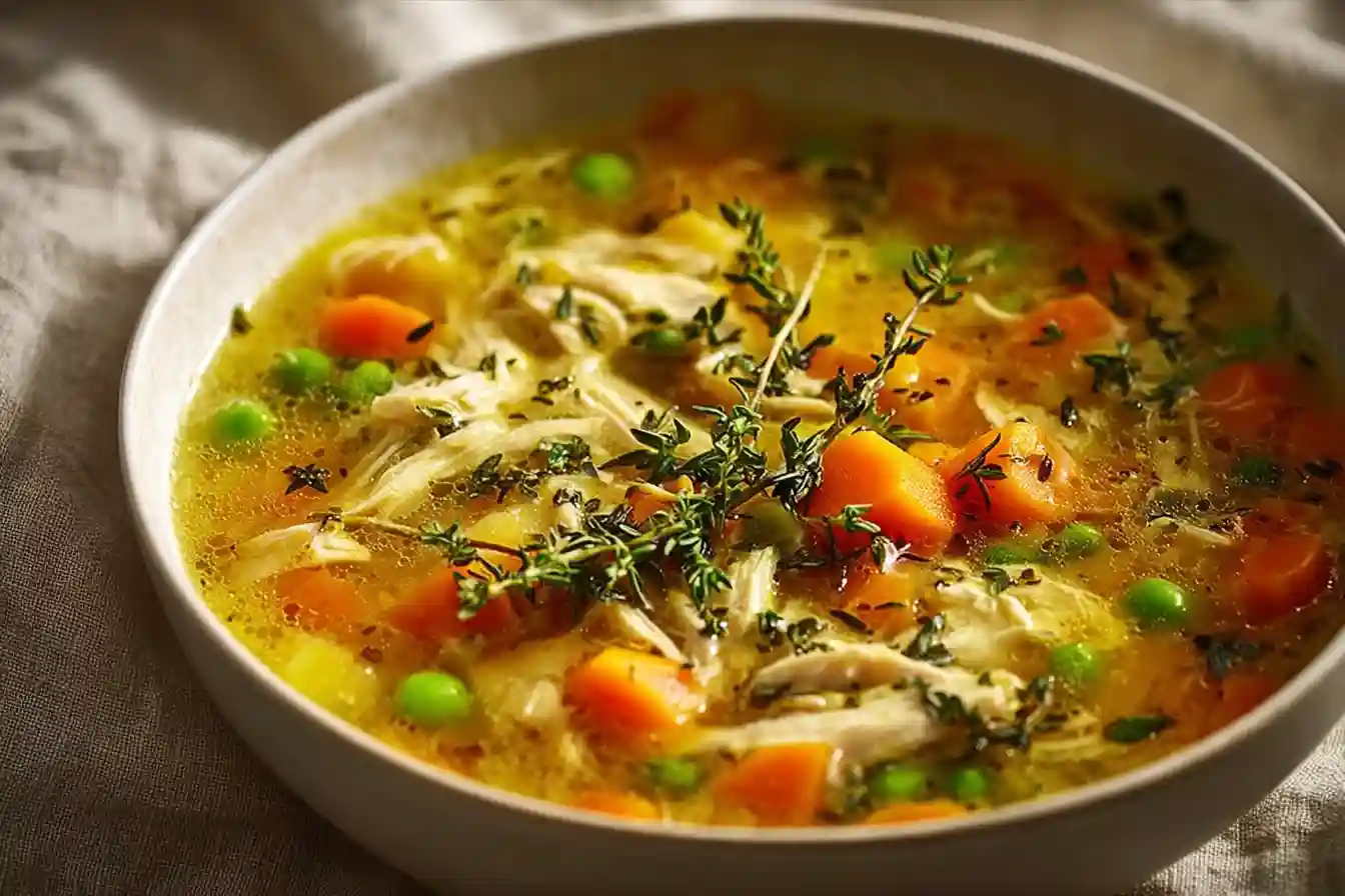 Cozy Cottage Cheese Chicken Soup: A Comforting Dinner Delight