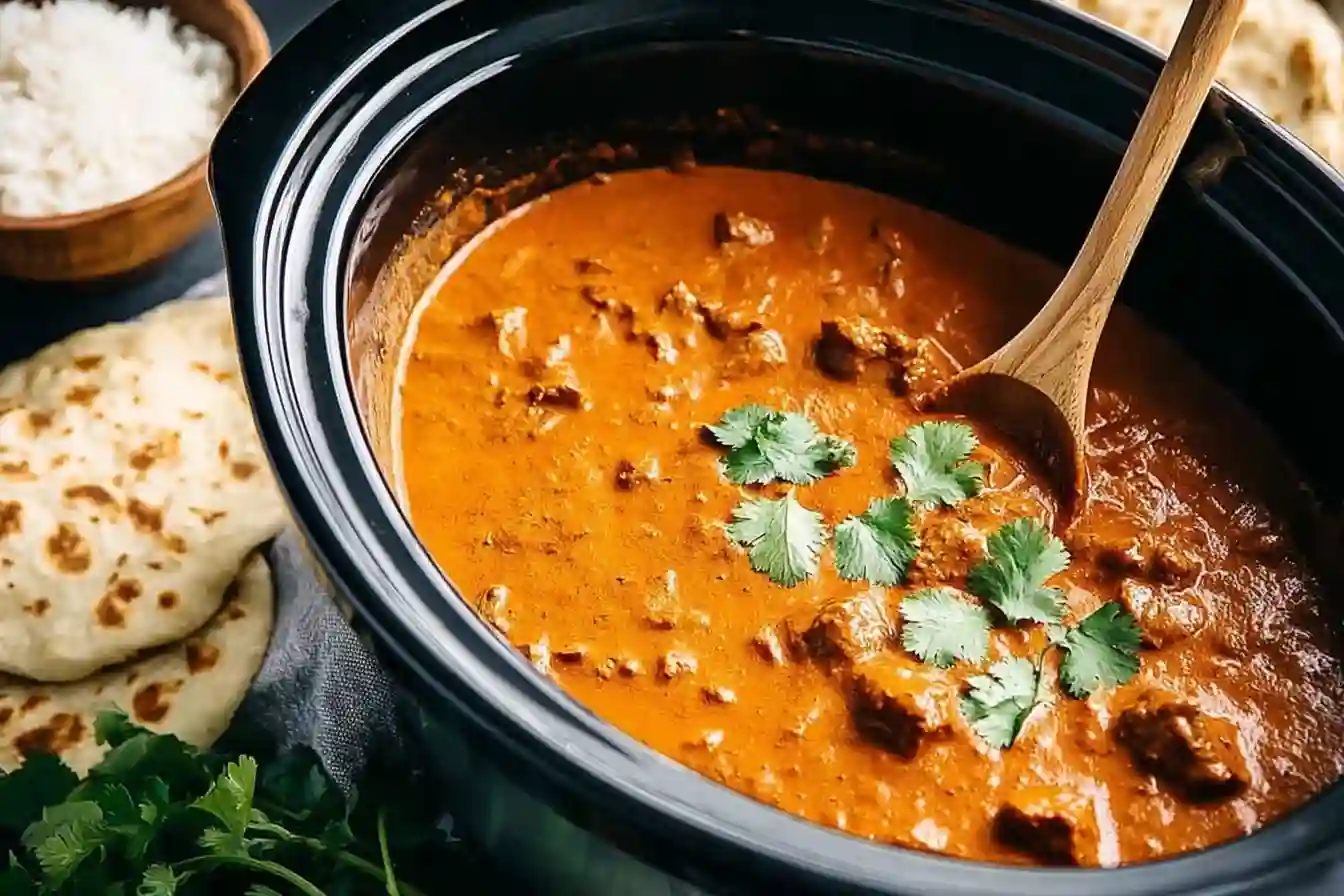 Effortless Crockpot Butter Chicken: A Flavorful Family Dinner