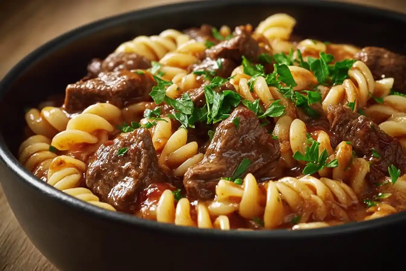 Crockpot Mississippi Beef and Noodles Comfort Food Done Right