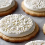 Frosted Shortbread Cookies