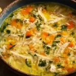 Greek Lemon Chicken Soup Avgolemono
