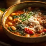Hearty Italian Sausage White Bean Soup