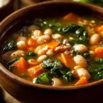 Hearty Tuscan White Bean Soup