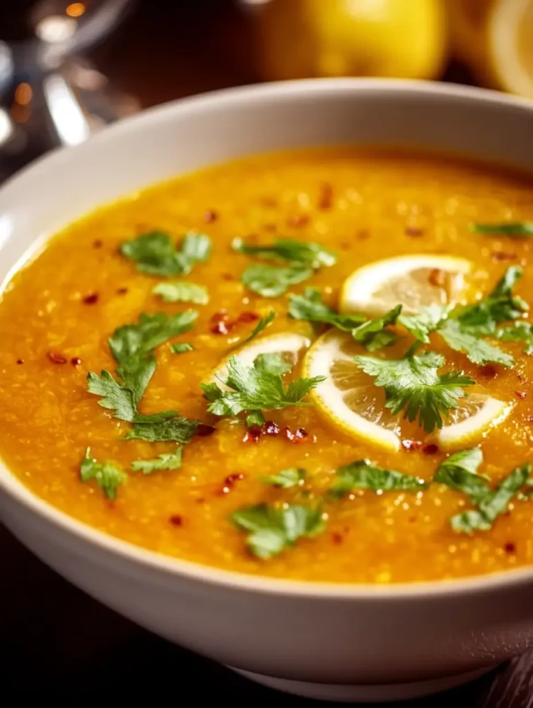 Instant Pot Red Lentil Soup