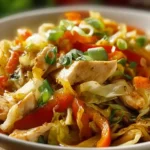Chicken Cabbage Stir-Fry