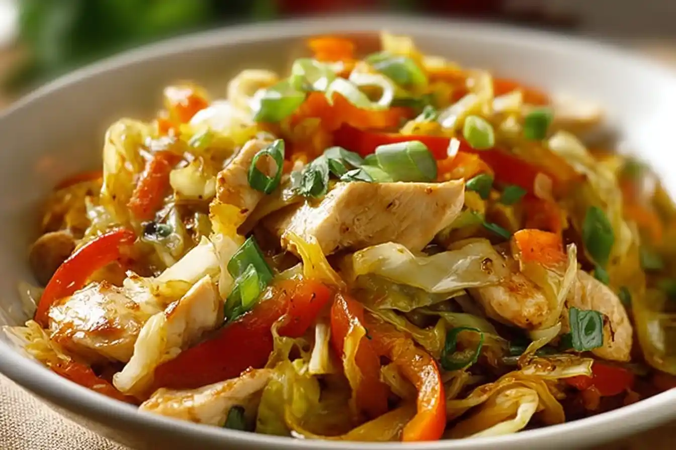 Quick and Flavorful Chicken Cabbage Stir-Fry Ready in Minutes