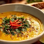 Thai Coconut Red Lentil Soup
