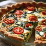 Spinach Ricotta Quiche