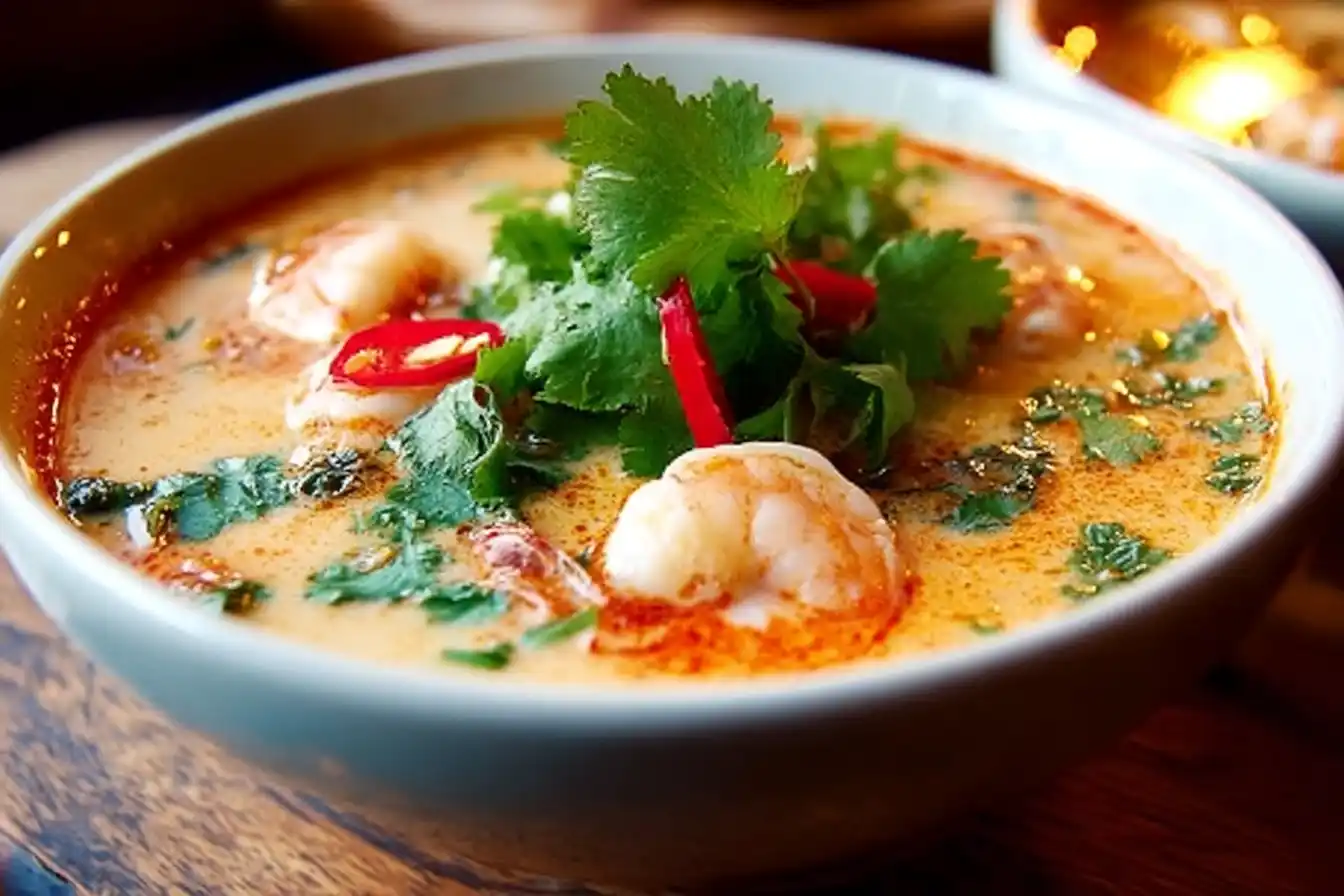 The Best Thai Coconut Soup (Tom Kha Gai)