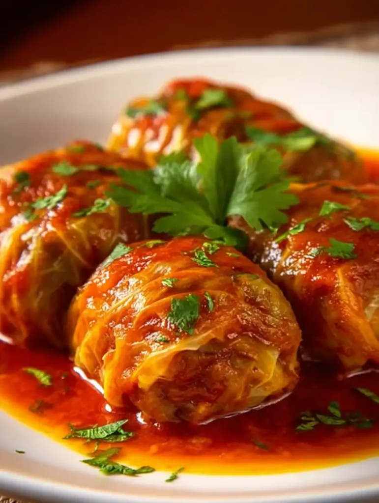 Tomato Soup Cabbage Rolls