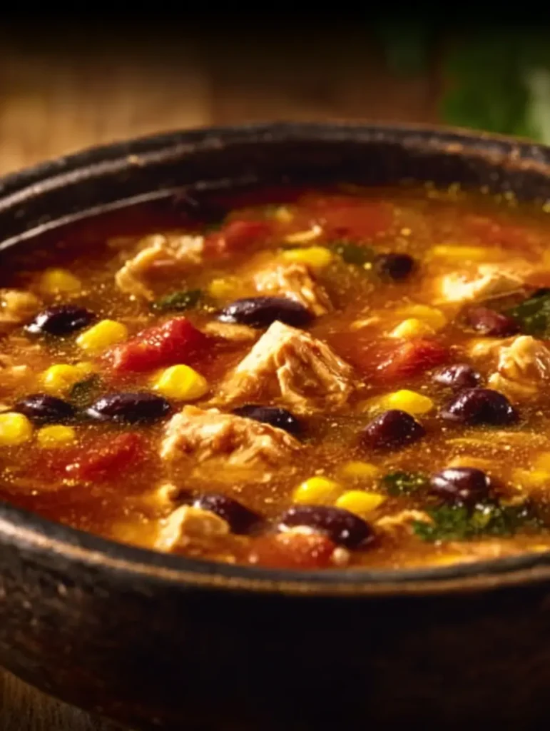 Zesty 7 Can Chicken Taco Soup