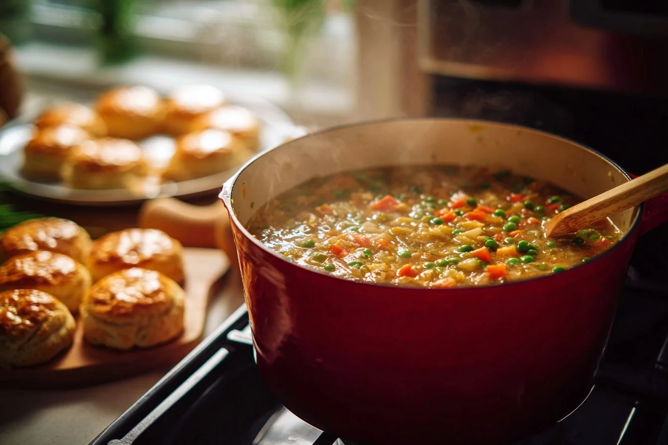 Chicken Pot Pie Soup Comforting Chicken Pot Pie Soup Recipe