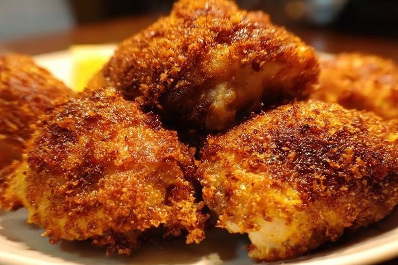 Crispy Baked Chicken Thighs: Juicy Inside, Crunchy Outside!