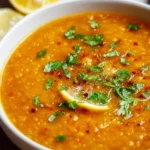 Instant Pot Red Lentil Soup